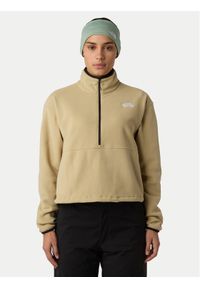 The North Face Polar Glacier NF0A8D2C Beżowy Regular Fit. Kolor: beżowy. Materiał: syntetyk