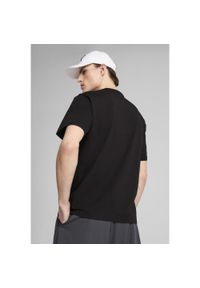Puma - Męska koszulka Concept 2 Rome o luźnym kroju PUMA Black. Kolor: czarny