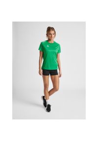 Hummel Core XK Poly T-Shirt S/S Woman. Kolor: różowy. Sport: fitness