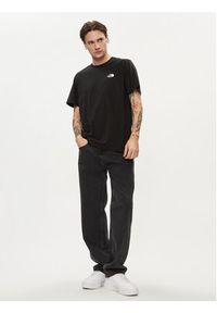 The North Face T-Shirt Simple Dome NF0A87NG Czarny Regular Fit. Kolor: czarny. Materiał: bawełna #6