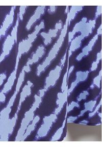 mango - Mango Spódnica trapezowa Bombay7 67075743 Niebieski Regular Fit. Kolor: niebieski. Materiał: wiskoza #4