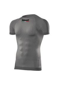 SIXS - Podkoszulek rowerowy TS1. Kolor: szary. Materiał: skóra