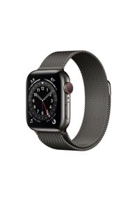 APPLE Watch Series 6 GPS + Cellular, 40mm Graphite Stainless Steel Case with Graphite Milanese Loop #1