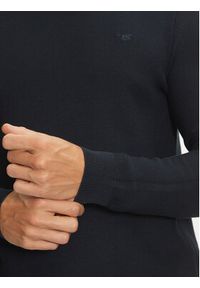 Mustang Sweter Elliot 1014688 Granatowy Regular Fit. Kolor: niebieski. Materiał: bawełna #4