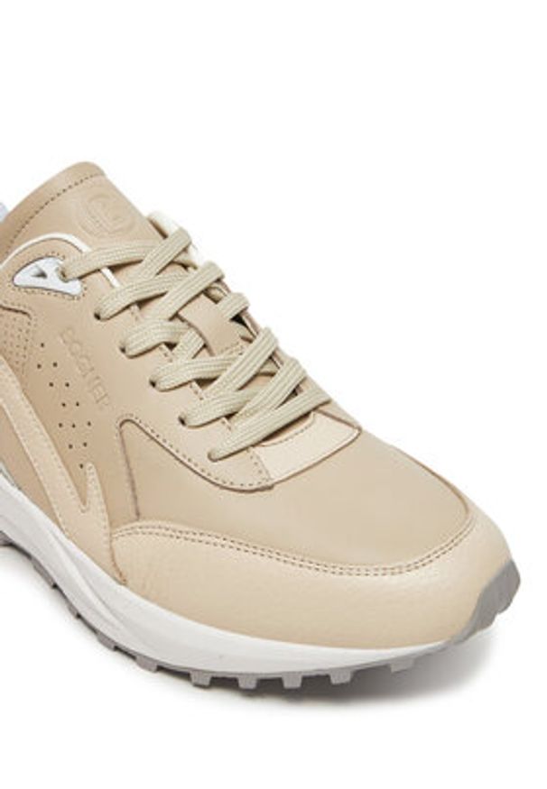 Bogner Sneakersy Golf 22522725 Beżowy. Kolor: beżowy. Materiał: skóra. Sport: golf