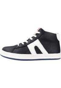 Camper - Buty CAMPER RUNNER HOUSTON Czarny. Kolor: czarny. Materiał: tkanina, skóra. Sport: turystyka piesza
