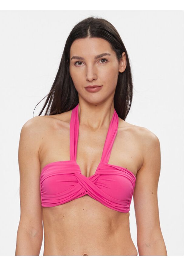 Seafolly Góra od bikini S. Collective 33816-942 Różowy. Kolor: różowy. Materiał: syntetyk