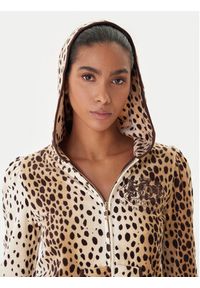 Juicy Couture Bluza JCGAS225012A Beżowy Slim Fit. Kolor: beżowy. Materiał: bawełna #3