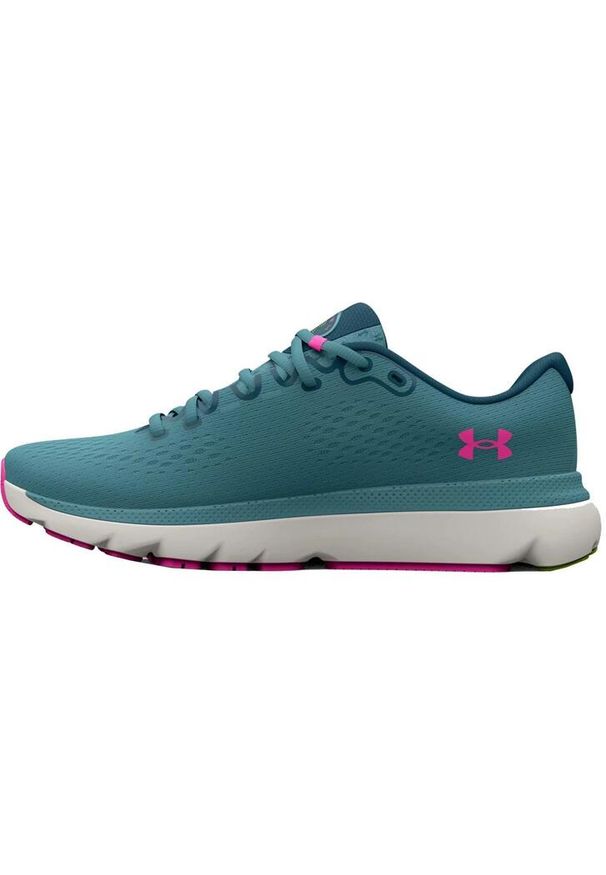 Buty do biegania damskie Under Armour Hovr Infinite 4. Kolor: wielokolorowy, różowy, niebieski. Sport: bieganie
