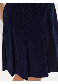 Weekend Max Mara Spódnica mini Zucca 2425106042 Granatowy Regular Fit. Kolor: niebieski. Materiał: bawełna #4