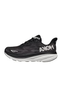 HOKA - Buty do biegania damskie Hoka One One Clifton 9. Zapięcie: sznurówki. Kolor: czarny. Materiał: materiał, syntetyk. Szerokość cholewki: normalna. Sport: bieganie