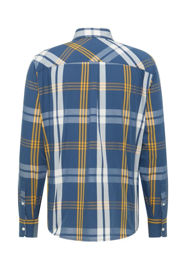 Męska Koszula Mustang Style Chester Big Check Blue 1017529 12859