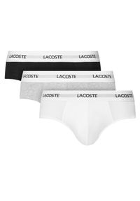Lacoste Komplet 3 par slipów 8H5702 Kolorowy. Materiał: bawełna. Wzór: kolorowy