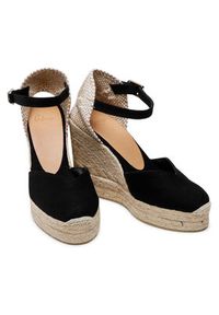 Castañer Espadryle Chiarata/8ED/001 020983-100-35 Czarny. Kolor: czarny. Materiał: materiał