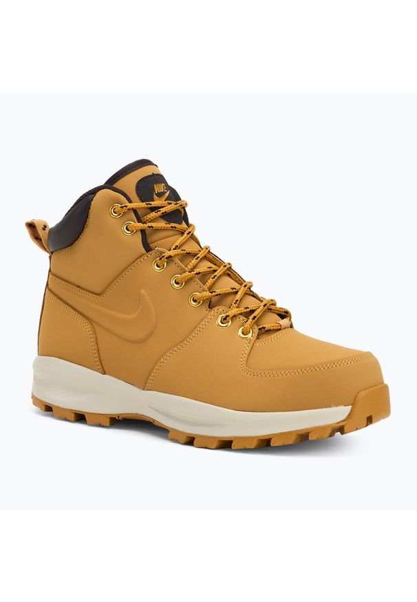 Buty męskie Nike Manoa Leather. Kolor: brązowy, zielony, wielokolorowy. Sezon: zima