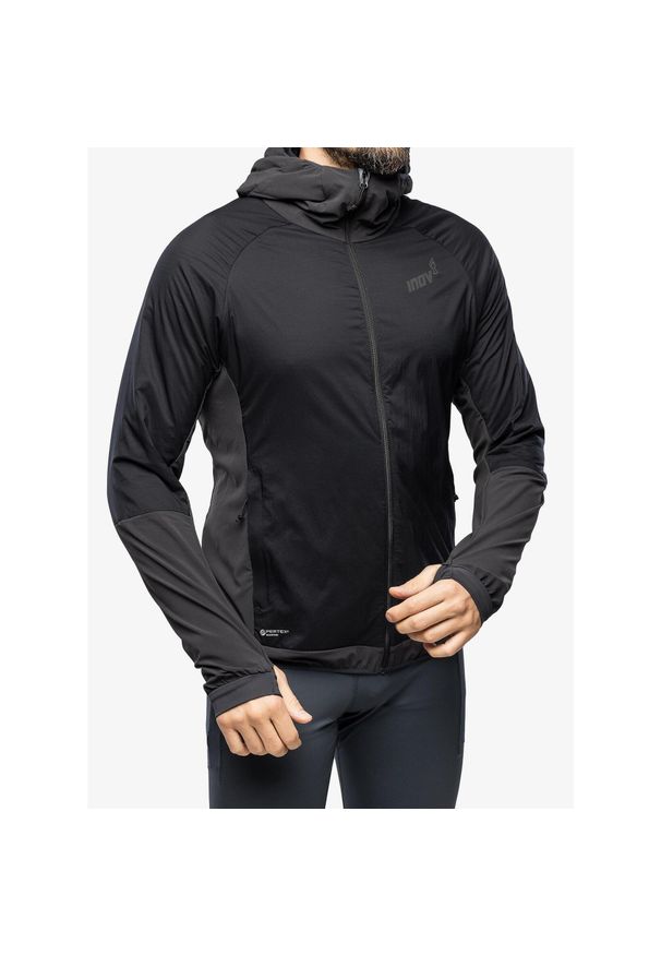 Kurtka ocieplana męska Inov-8 Performance Hybrid Jacket. Kolor: czarny. Sport: turystyka piesza