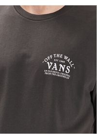 Vans T-Shirt Ground Up VN0006DF Szary Classic Fit. Kolor: szary. Materiał: bawełna #4