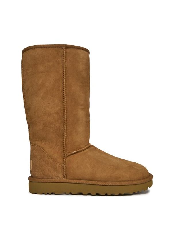 Ugg Śniegowce W Classic Tall II 1016224 Brązowy. Kolor: brązowy. Materiał: skóra, zamsz