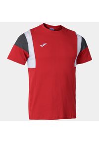 Koszulka gimnastyczna dla chłopców Joma Confort. Kolor: czerwony. Materiał: bawełna. Sport: joga i pilates #1