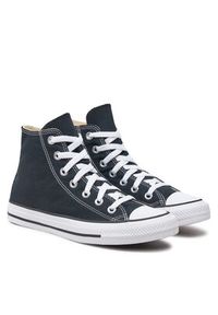 Converse Trampki Chuck Taylor All Star HI M9160 W Czarny. Kolor: czarny. Materiał: materiał