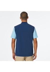Bezrękawnik turystyczny męski Oakley Grid Vest. Kolor: niebieski. Długość rękawa: bez rękawów. Sport: turystyka piesza
