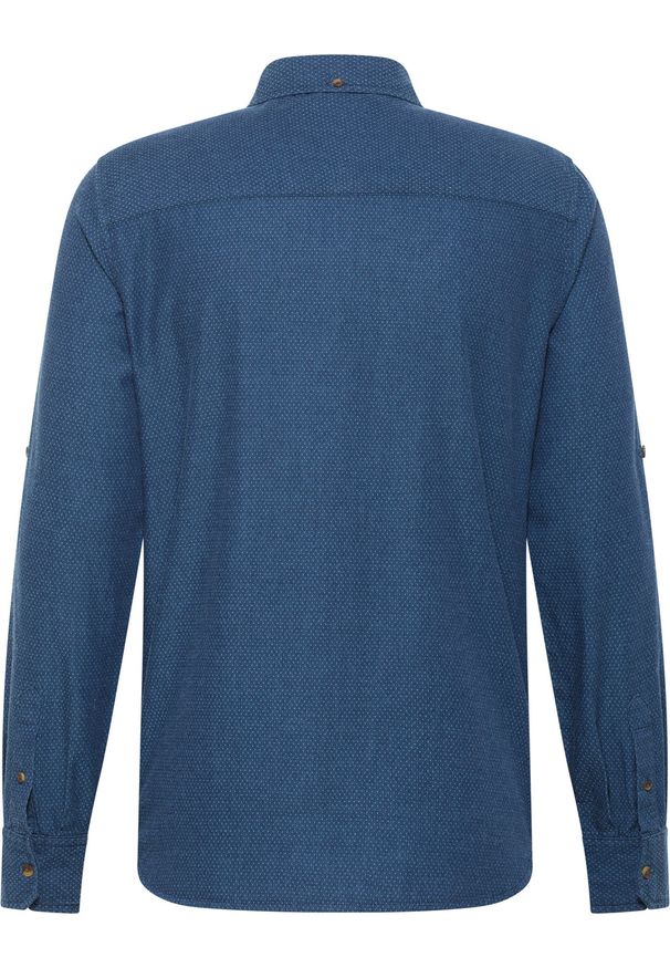 Mustang - Męska Koszula MUSTANG Rawlins Dress Blues 1014766 5334