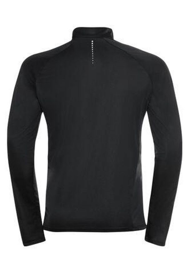 Bluza tech. męska Odlo Mid layer ESSENTIAL 1/2 ZIP. Kolor: wielokolorowy, szary, czarny. Sezon: zima. Sport: narciarstwo