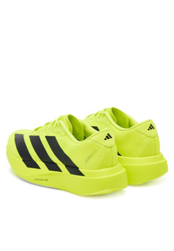 Adidas - adidas Buty do biegania adizero EVO SL JR3416 Zielony. Kolor: zielony. Materiał: materiał