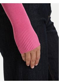 only - ONLY Kardigan Mist 15363392 Różowy Slim Fit. Kolor: różowy. Materiał: syntetyk #4