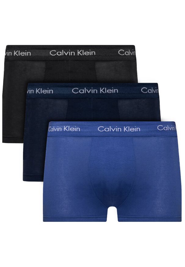 Calvin Klein Underwear Komplet 3 par bokserek 0000U2664G Kolorowy. Materiał: bawełna. Wzór: kolorowy