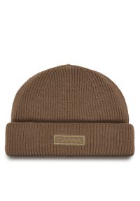 Czapka Calvin Klein. Kolor: brązowy #1