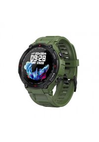 GARETT - Smartwatch Garett Sport Tactic zielony. Rodzaj zegarka: smartwatch. Kolor: zielony. Styl: sportowy #1