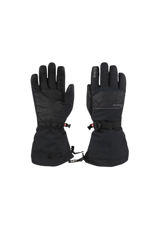 Rękawiczki narciarskie i snowboardowe męskie KINETIXX Berend Glove black. Kolor: czarny. Sport: snowboard, narciarstwo