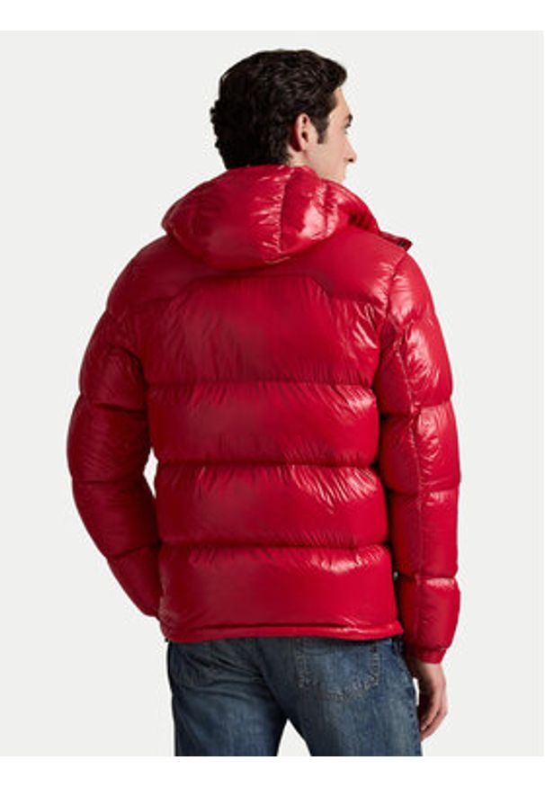 Polo Ralph Lauren Kurtka puchowa 710968281004 Czerwony Regular Fit. Typ kołnierza: polo. Kolor: czerwony. Materiał: syntetyk