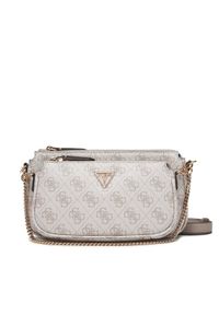 Guess Torebka Noelle II Mini HWBG96 72710 Beżowy. Kolor: beżowy. Materiał: skórzane