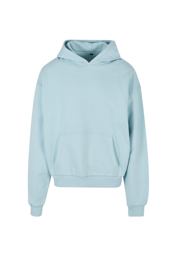 BUILD YOUR BRAND - Bawełniana Bluza Z Kapturem Dla Dorosłych Unisex Ultra Heavyweight Boxy Hoodie. Typ kołnierza: kaptur. Kolor: niebieski. Materiał: bawełna