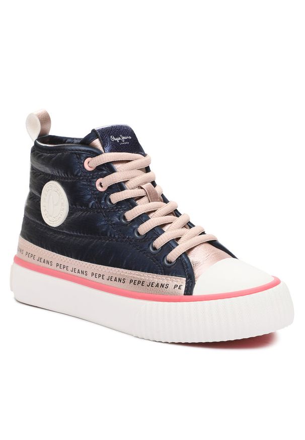 Sneakersy Pepe Jeans. Kolor: niebieski