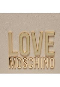 Love Moschino - LOVE MOSCHINO Torebka JC4212PP1ILQ111A Beżowy. Kolor: beżowy. Materiał: skórzane #2