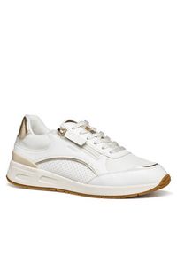 Geox Sneakersy D Bulmya D65NQB 05411 C1327 Biały. Kolor: biały. Materiał: skóra #4