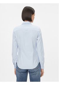 GANT - Gant Koszula Slim Stretch Oxford 4300141 Błękitny Slim Fit. Kolor: niebieski. Materiał: bawełna #3