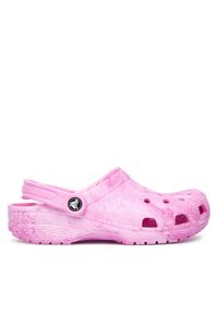 Crocs Klapki Classic Watercolor Marbled Clog 211583 Różowy. Kolor: różowy #1
