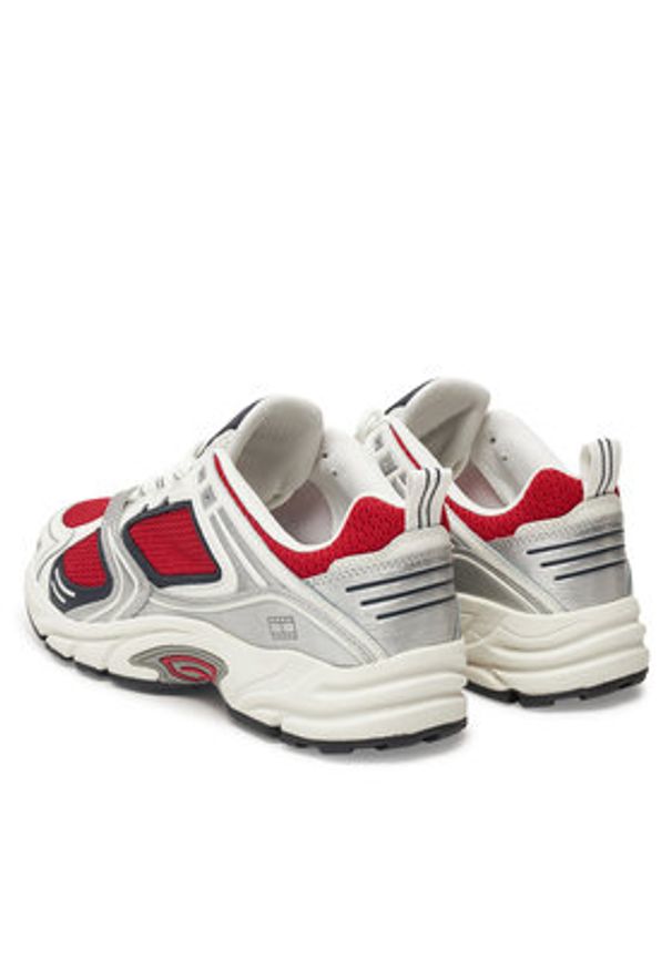 Tommy Jeans Sneakersy Archive`97 OG EM0EM01595 Biały. Kolor: biały. Materiał: skóra