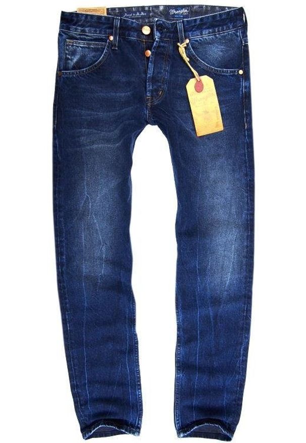 Wrangler - WRANGLER COLTON MĘSKIE SPODNIE JEANSOWE CRIMINAL BLUE W16C0451N