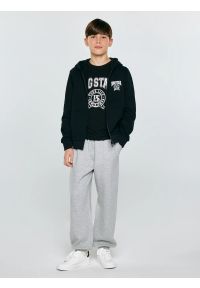 Big-Star - Koszulka chłopięca z nadrukiem czarna Mauter 906. Okazja: na co dzień, na uczelnię. Kolor: czarny. Materiał: dzianina, jeans, dresówka. Wzór: nadruk. Styl: casual, klasyczny, młodzieżowy #8