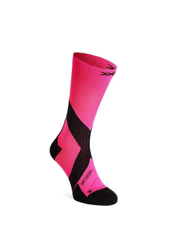 Skarpety rowerowe X-Socks Bike Expert Crew. Kolor: różowy