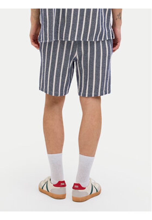 Jack & Jones - Jack&Jones Szorty materiałowe Jaiden 12274413 Niebieski Relaxed Fit. Kolor: niebieski. Materiał: bawełna