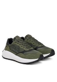EA7 Emporio Armani Sneakersy 7X000341 AF18616 M7059 Khaki. Kolor: brązowy. Materiał: materiał #6