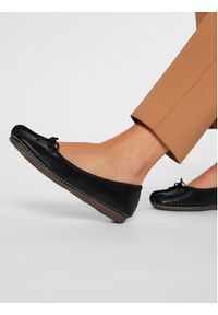 Clarks Baleriny Freckle Ice 203529294 Czarny. Kolor: czarny. Materiał: skóra #4