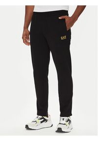 EA7 Emporio Armani Dres 8NPV61 PJVRZ MC004 Czarny Regular Fit. Kolor: czarny. Materiał: bawełna #5