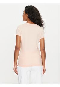 Guess T-Shirt W4GI14 J1314 Różowy Slim Fit. Kolor: różowy. Materiał: bawełna #4